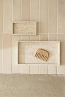 PLATEAU SALLE DE BAIN MARBRE BEIGE