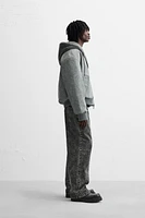 REVERSIBLE BOMBER JACKET