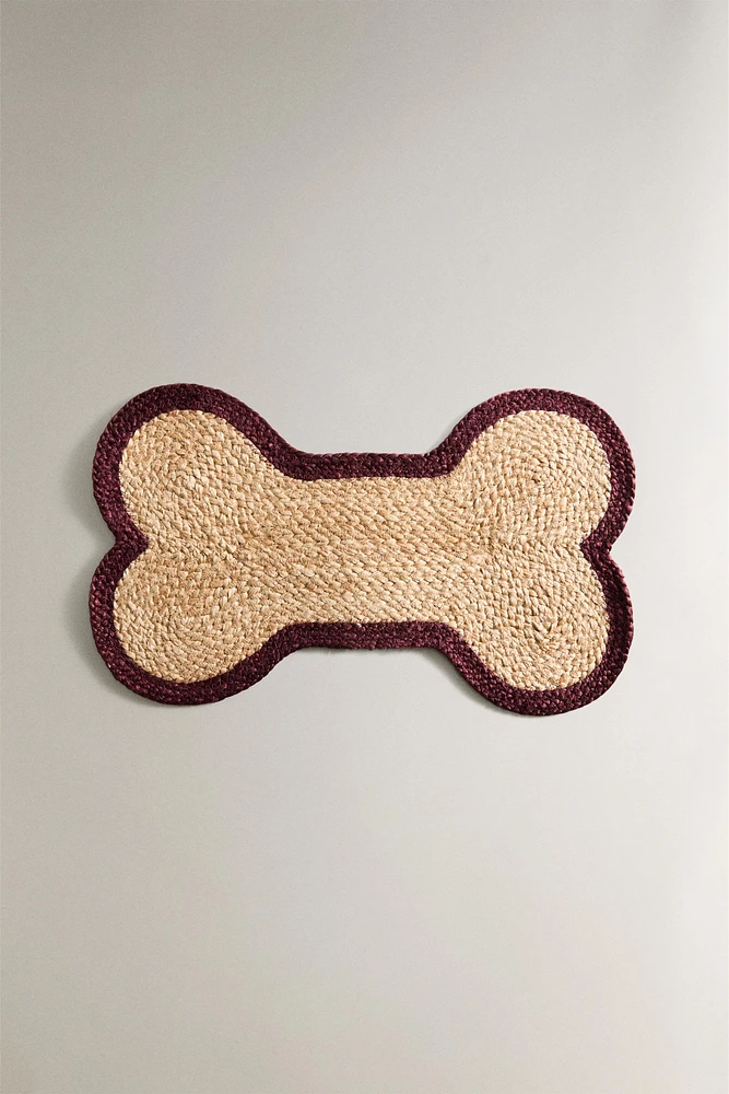JUTE BONE PET AREA RUG