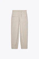 RIB JOGGER PANTS