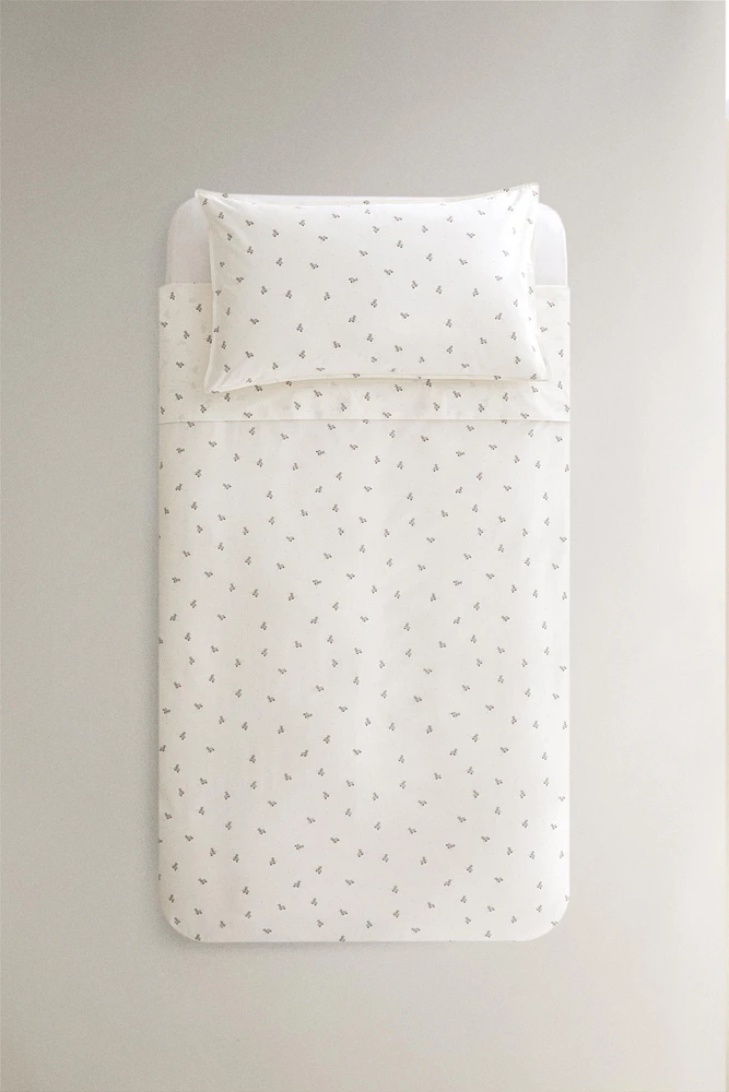 HOUSSE DE COUETTE ENFANT IMPRIMÉ PETIT CANARD