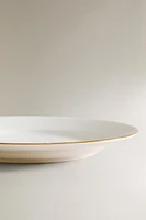 ASSIETTE À PAIN PORCELAINE BONE CHINA BORD