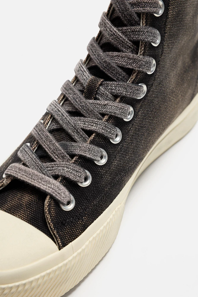 BOTTINES EN TISSU