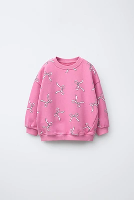 SWEAT À IMPRIMÉ FLEURS