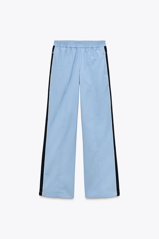 PANTALON À BANDE LATÉRALE