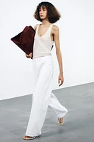 JEAN ZW COLLECTION WIDE LEG TAILLE BASSE