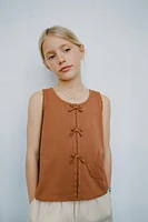 CROCHET STITCH BIRD T-SHIRT