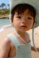 GINGHAM ROMPER