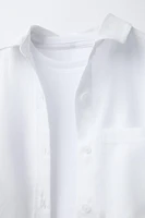 PACK CHEMISE OXFORD AVEC T-SHIRT RIB