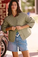 PADDED LINEN JACKET