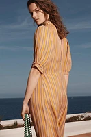LIMITED EDITION STRIPED MIDI DRESS