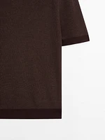 Polo en maille 100 % coton