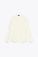 SHIRT WITH LINED BUTTONS