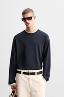 LIMITED EDITION CONTRAST NECK T-SHIRT
