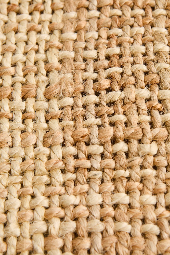 TAPIS JUTE FRANGES