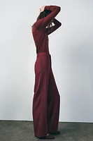 PANTALON TAILLE HAUTE COLLECTION ZW
