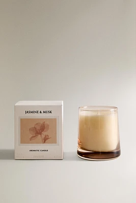 (180 G) BOUGIE PARFUMÉE JASMINE & MUSK