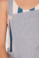 STRIPED OVERALL SHORTS LIMITED EDITION