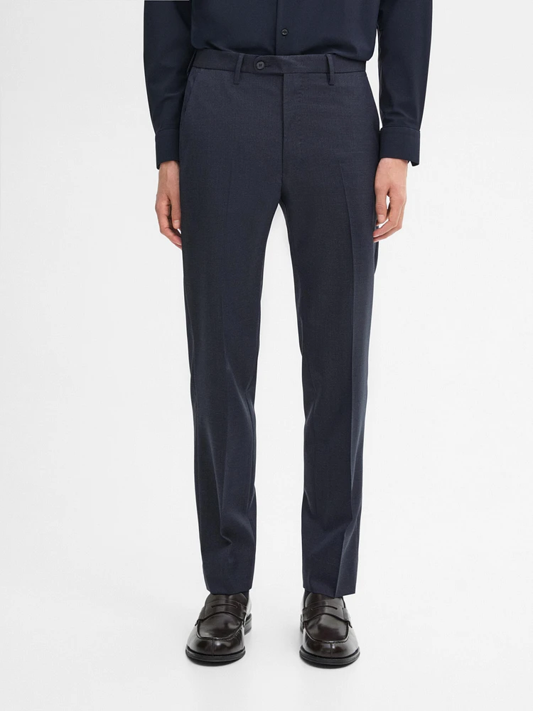 Pantalon de costume 100 % laine