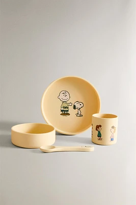 ENSEMBLE VAISSELLE ENFANT PEANUTS™ (LOT DE 4)