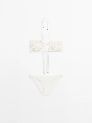 Macramé bikini set