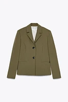FITTED SHOULDER PAD BLAZER