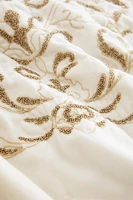 ÉDREDON BRODERIE COTON