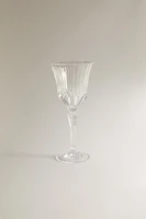 ENGRAVED CRYSTALLINE WATER GLASS