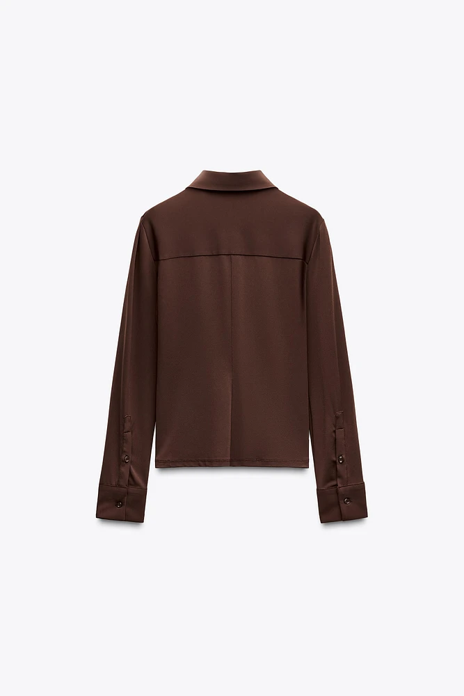 CHEMISE À POCHES