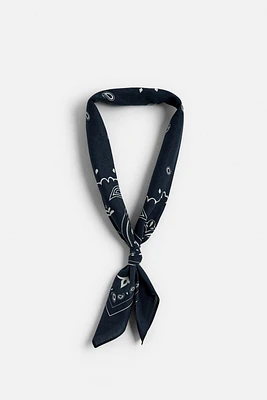 PAISLEY PRINT BANDANA