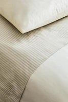 CHILDREN'S STRIPED FLAT SHEET