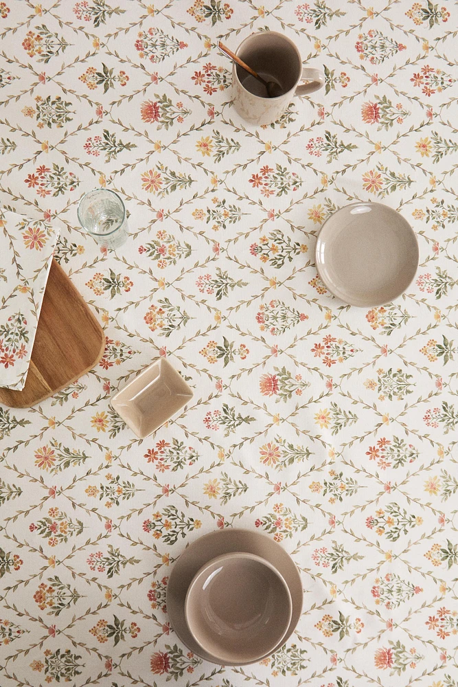 NAPPE IMPRIMÉ FLEURS