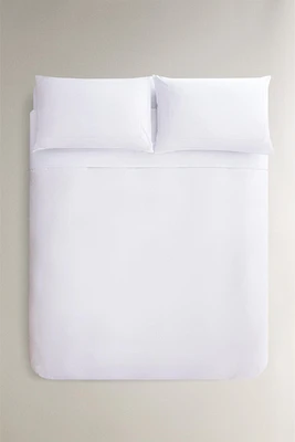 PERCALE COTTON DUVET COVER (800-THREAD-COUNT)