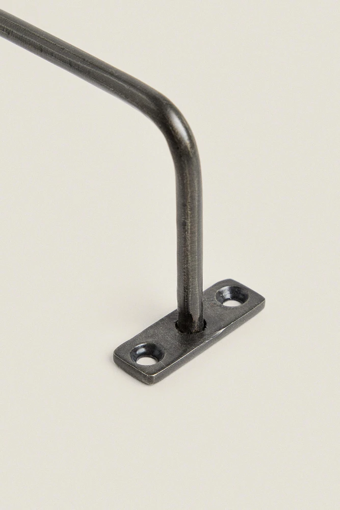 PORTE-SERVIETTES MÉTAL FONCÉ