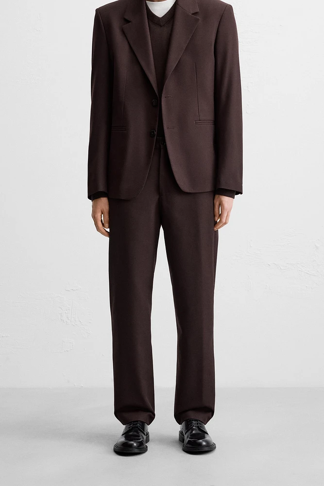 PANTALON DE COSTUME REGULAR FIT