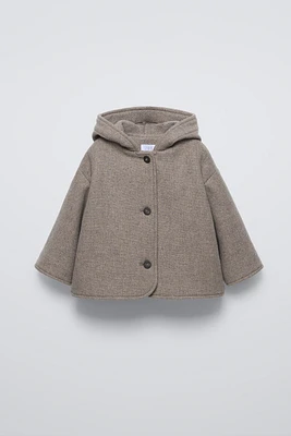 MANTEAU EN LAINE MANTECO