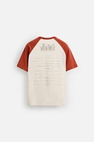 WASHED PRINTED T-SHIRT