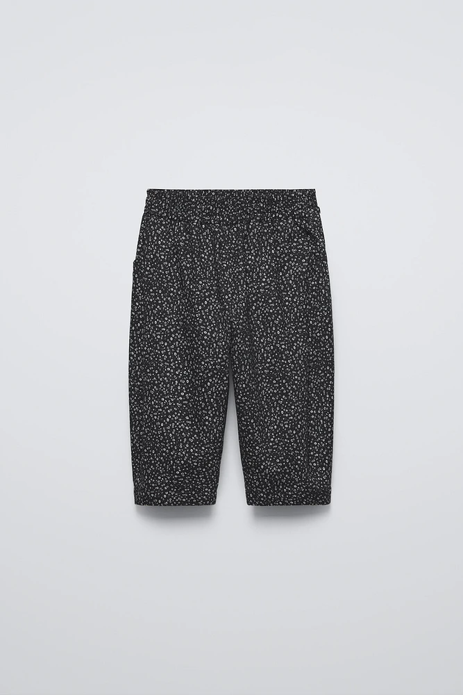 PANTALON BALLON FLEURS