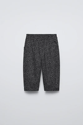 PANTALON BALLON FLEURS
