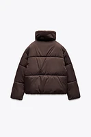 ANORAK REMBOURRÉ ET COURT IMPERMÉABLE COUPE VENT