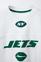 EMBROIDERED JETS © NFL PATCH T-SHIRT