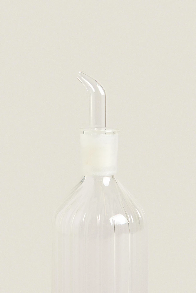 ROUND BOROSILICATE GLASS CRUET