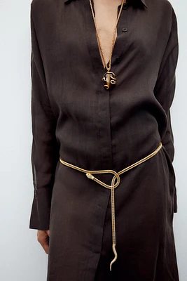 METAL SNAKE BELT