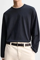 LIMITED EDITION CONTRAST NECK T-SHIRT