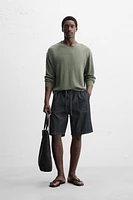 BERMUDA DENIM RELAXED FIT