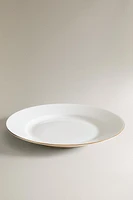 ASSIETTE À PAIN PORCELAINE BONE CHINA BORD