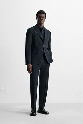 PANTALON DE COSTUME TEXTURÉ