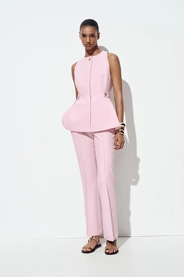 PEPLUM VEST
