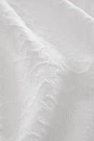 COUVRE-LIT FLEURS ONDULÉ