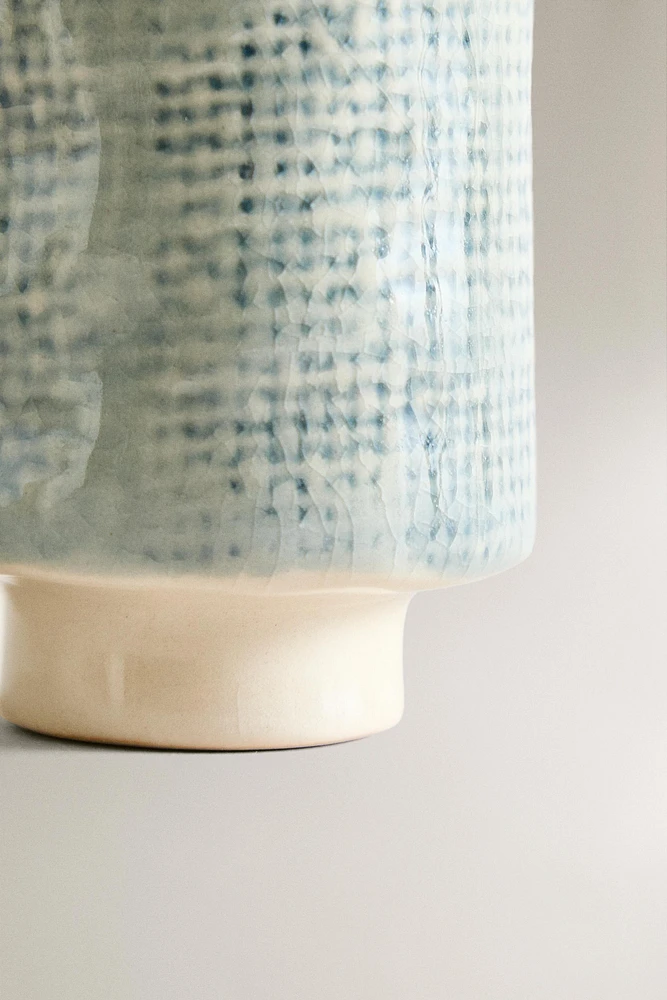 CHECK CERAMIC TUMBLER